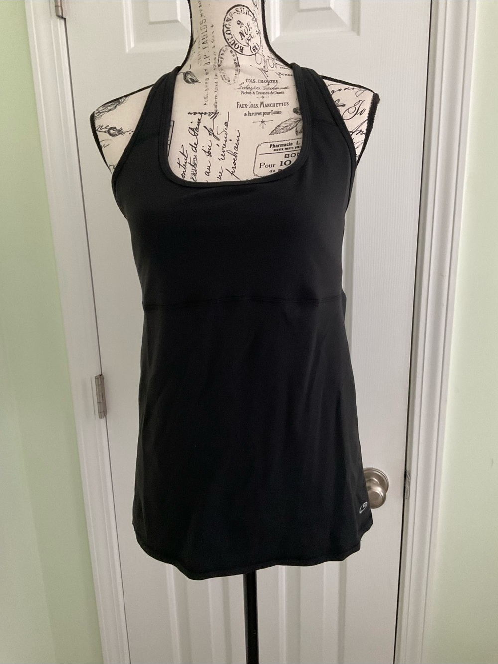 Champion Black Racerback Athletic Tank Top
